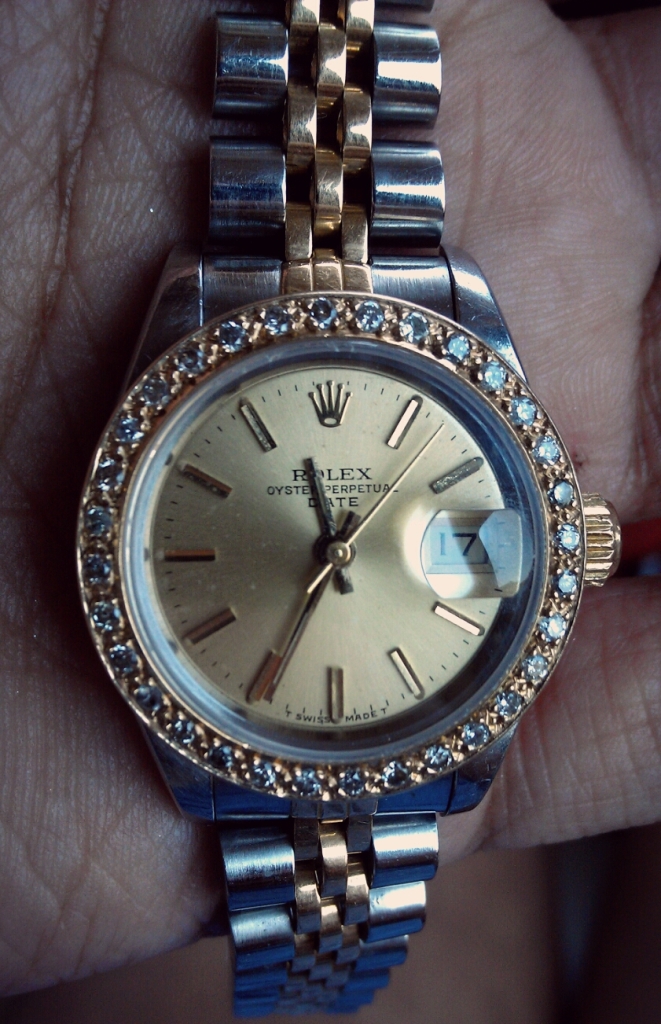 The Rolex the mother of the bride was wearing on the wedding day!